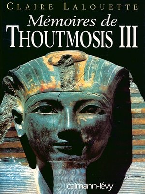 cover image of Mémoires de Thoutmosis III